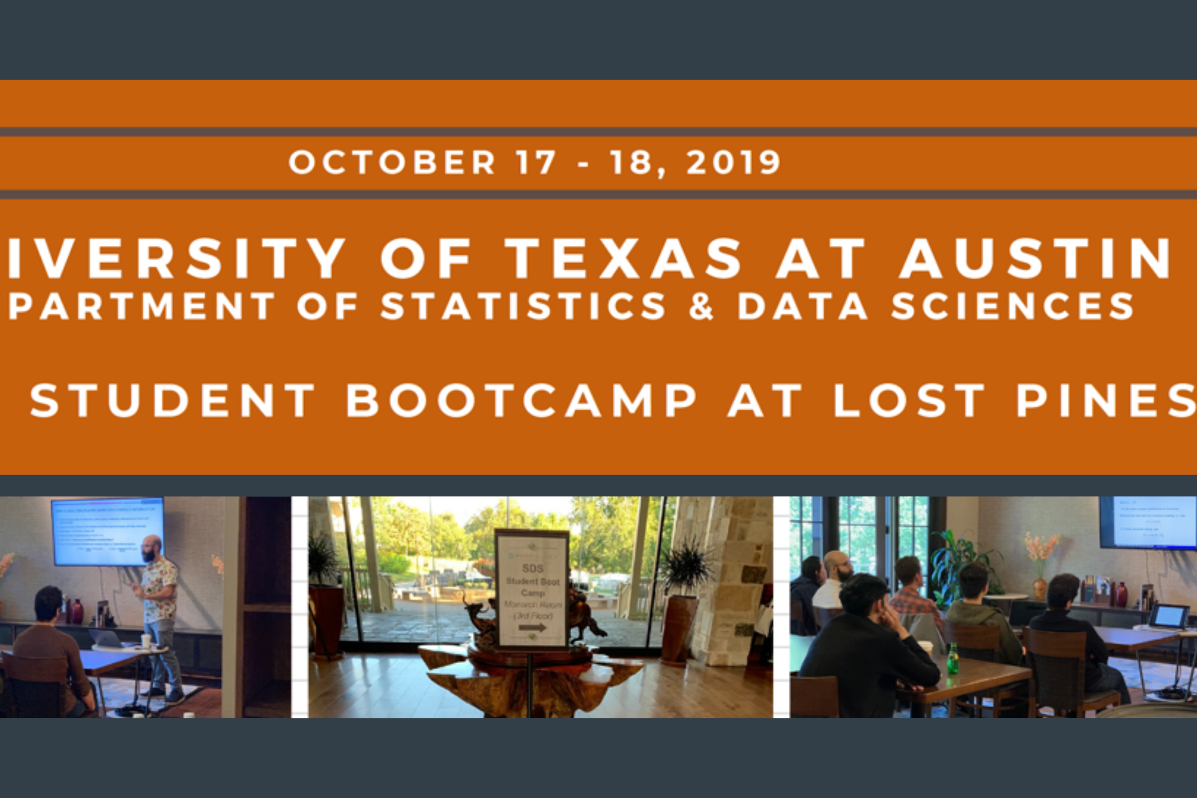 PhD Student Bootcamp 2019